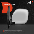Heated Manual Fold Driver Power Mirror for Mitsubishi Montero (2001-2006)