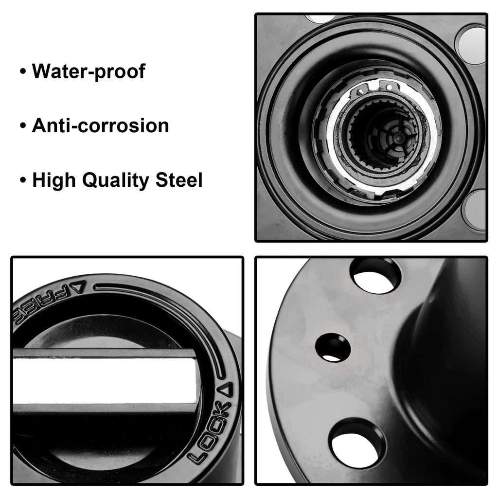 2X Spline Locking Hubs for Ford Ranger Explorer Mazda Navajo B2300 B3000 (1983–1997)