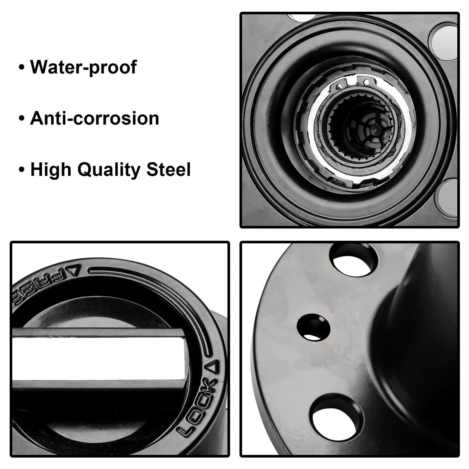 2X Spline Locking Hubs for Ford Ranger Explorer Mazda Navajo B2300 B3000 (1983–1997)