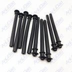 10Pcs Water Pump Vent Hose for OMC Lower Unit (912614, 18-3502)