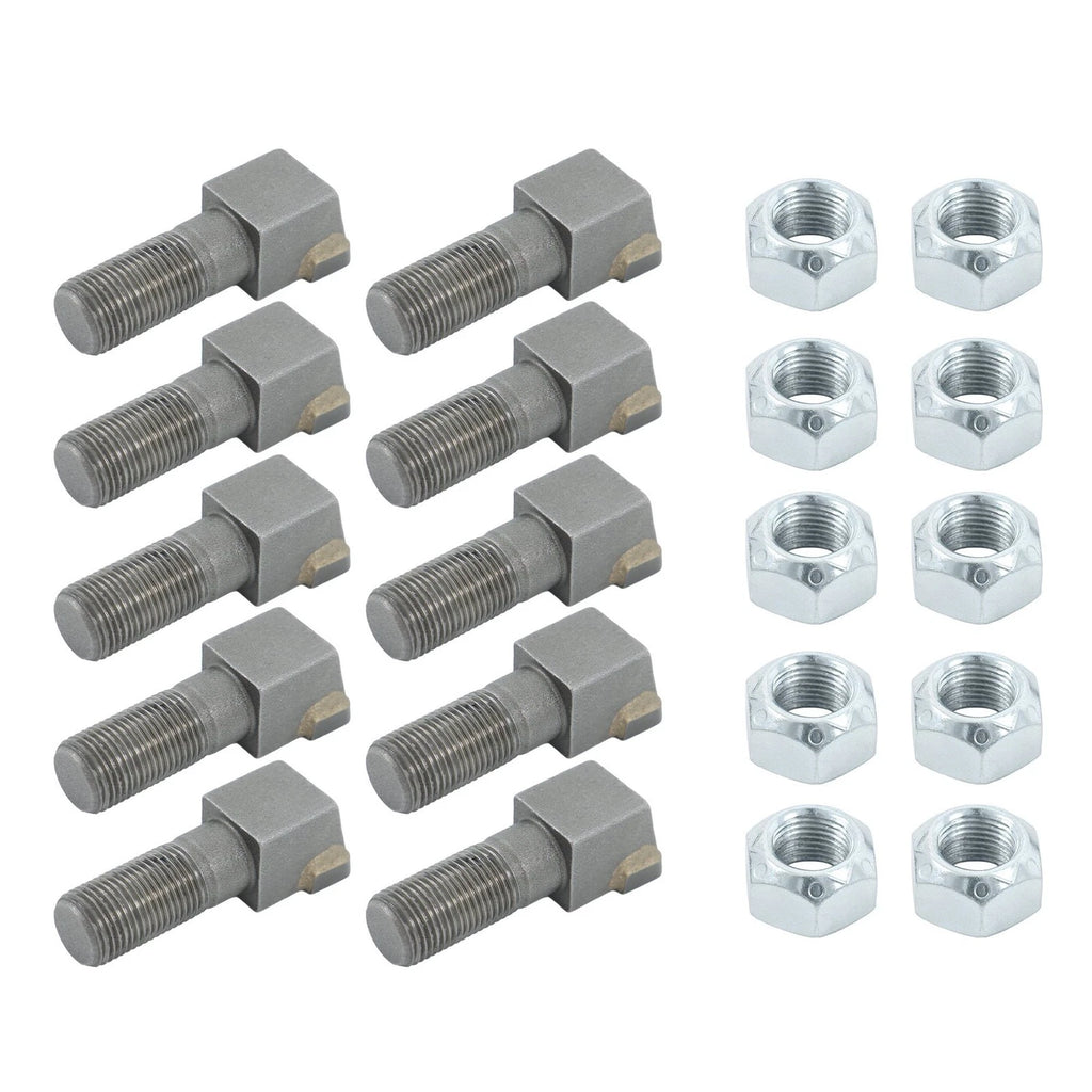 10X Threaded Stump Grinder Teeth for Bradco Shaver Ashland Baumalight