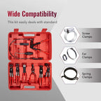 Set of 2 Flexible Hose Clamp Plier Tools for Automotive (Universal)