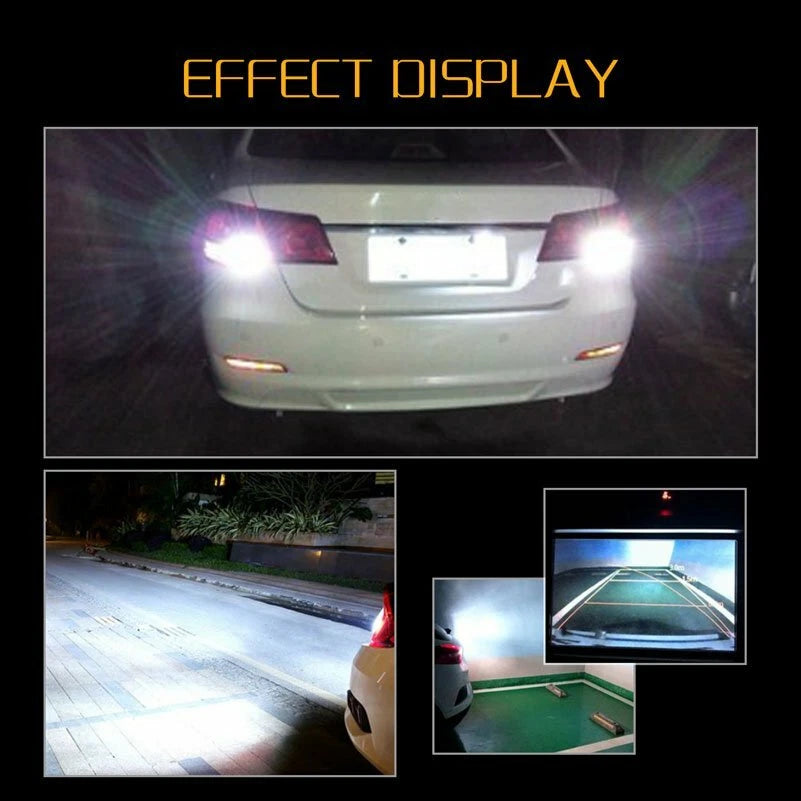 2X LED Bulbs for Back Up Reverse Light (CANBUS 921 912 T15)