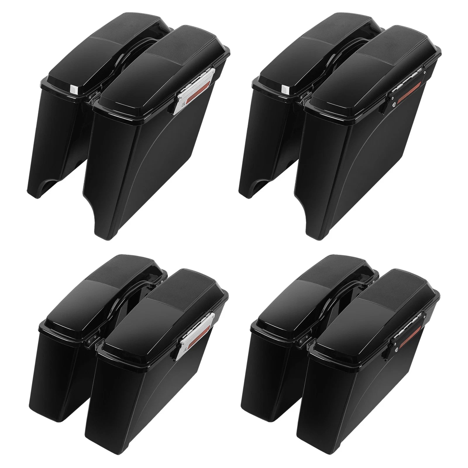 Hard Saddlebags with 6x9" Speaker Lids for Harley CVO Electra Road Glide (1994–2013)