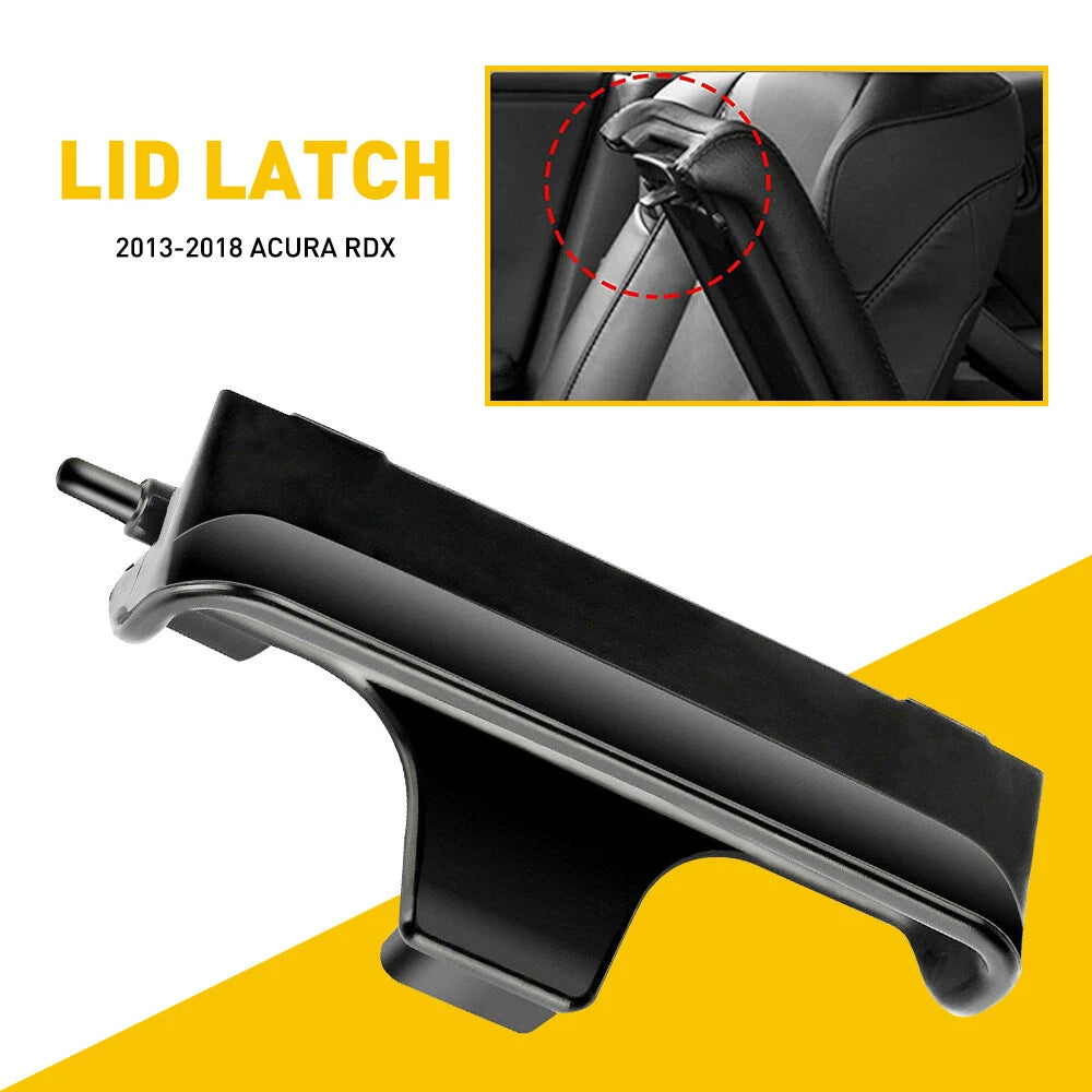 Center Console Lid Latch for Acura RDX (2013-2018) Black