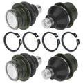 4-Pack Ball Joint for Suzuki Eiger 400 (2002–2007) LTF400 LTF400F LTA400F