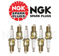 Set of 6 NGK Standard Resistor Spark Plugs for BMW Mercedes Toyota Jaguar (L6)