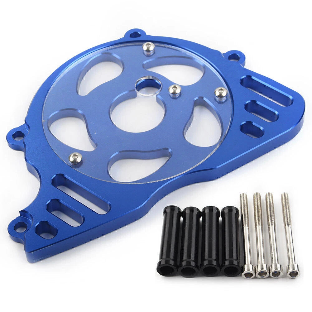 Front Engine Sprocket Cover Chain Guard for Kawasaki Z1000 (2010–2021) Blue