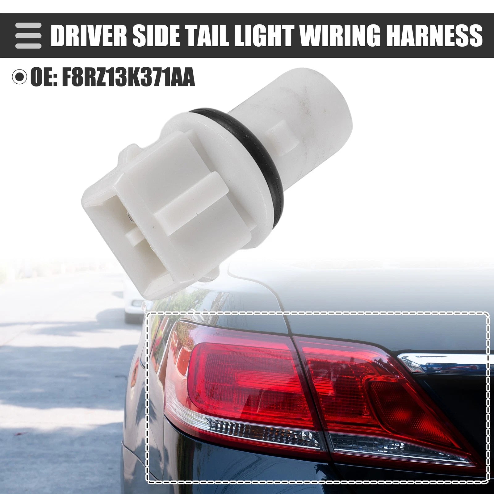 Side Marker Lamp Socket for Ford Transit Connect (No.F8RZ13K371AA)