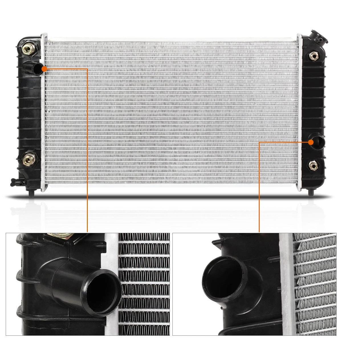 Aluminum Core Cooling Radiator for Genesis Coupe 3.8 (2010–2014)