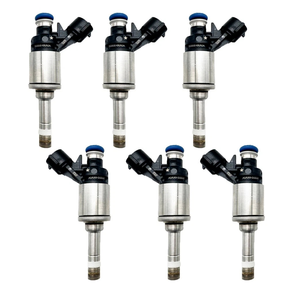 6PCS Fuel Injector for Infiniti Q50 Hybrid (2016–2021) 16600-5CA0A