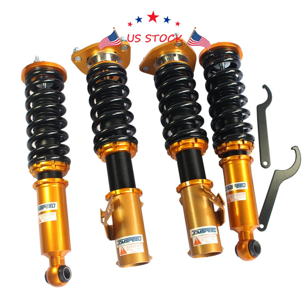 Set of 4 Coilover Struts for Nissan S13 240SX 1989-1994