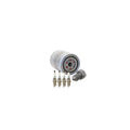 Wix Engine Oil Filter & Denso 4 Iridium Spark Plugs for Audi A4 Quattro (1996–2001)