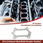 Exhaust Manifold Header Gasket for Honda Civic (2008–2025) No. 18115RB0007