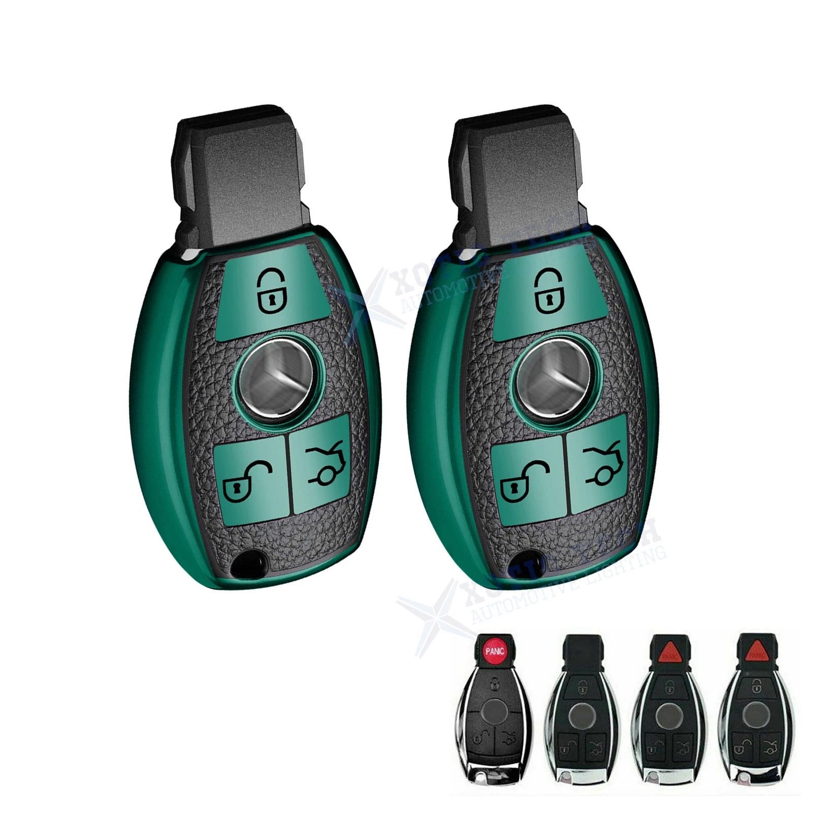 Smart Key Fob Cover Shell for Mercedes-Benz (2017–2021)
