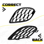 2X Fog Light Grille Covers for Dodge Charger (2015–2023)