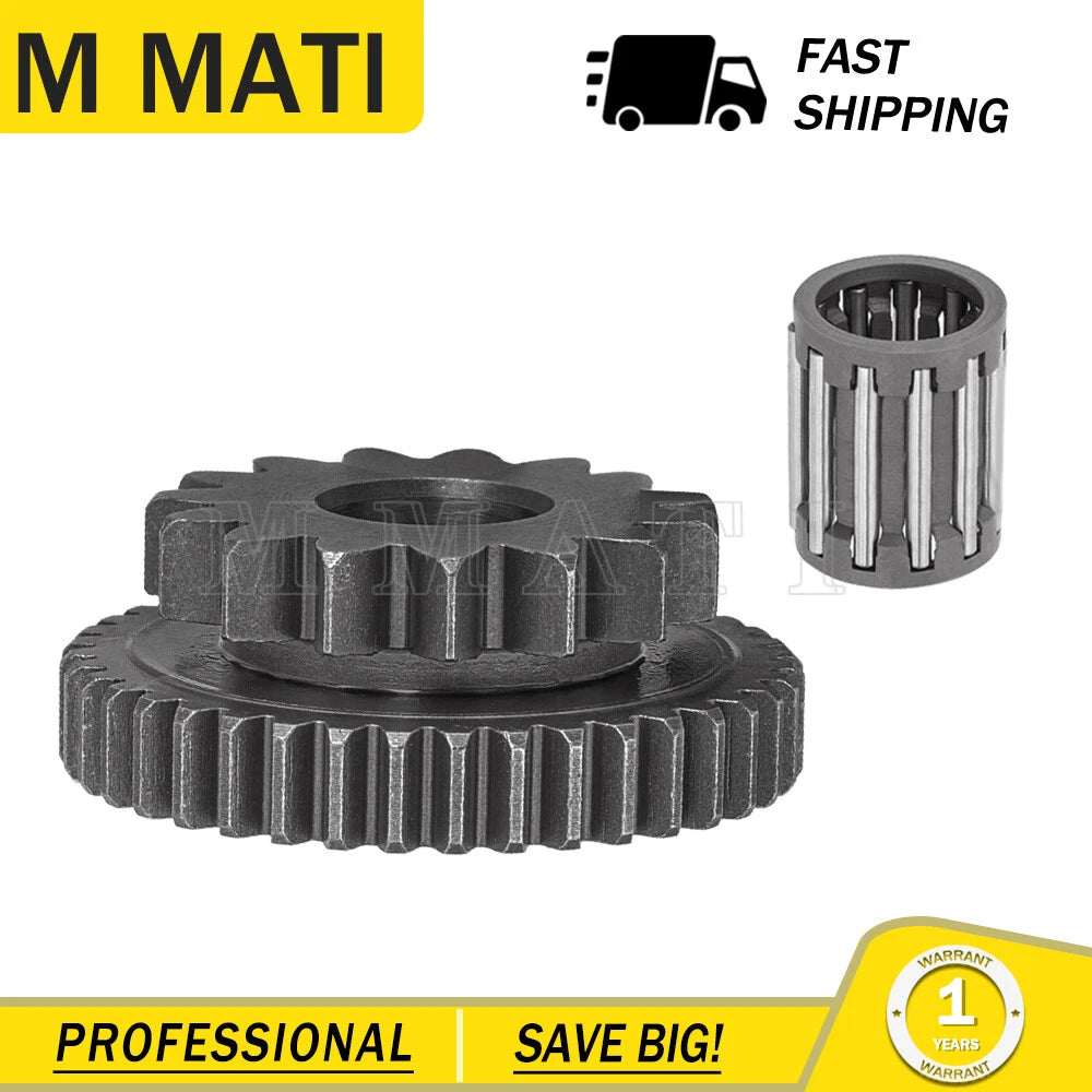 Starter Idler Gear & Bearing Kit for Yamaha Kodiak 400 450 (YFM400 YFM450)