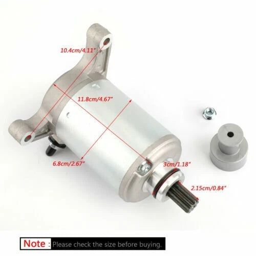 Electric Starter Motor for Yamaha YFM350F Big Bear 350 4WD YFM350R (1990–2006)