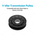 Idler Transmission Pulley for John Deere Ride On Mowers (GX20286)