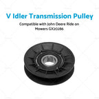 Idler Transmission Pulley for John Deere Ride On Mowers (GX20286)