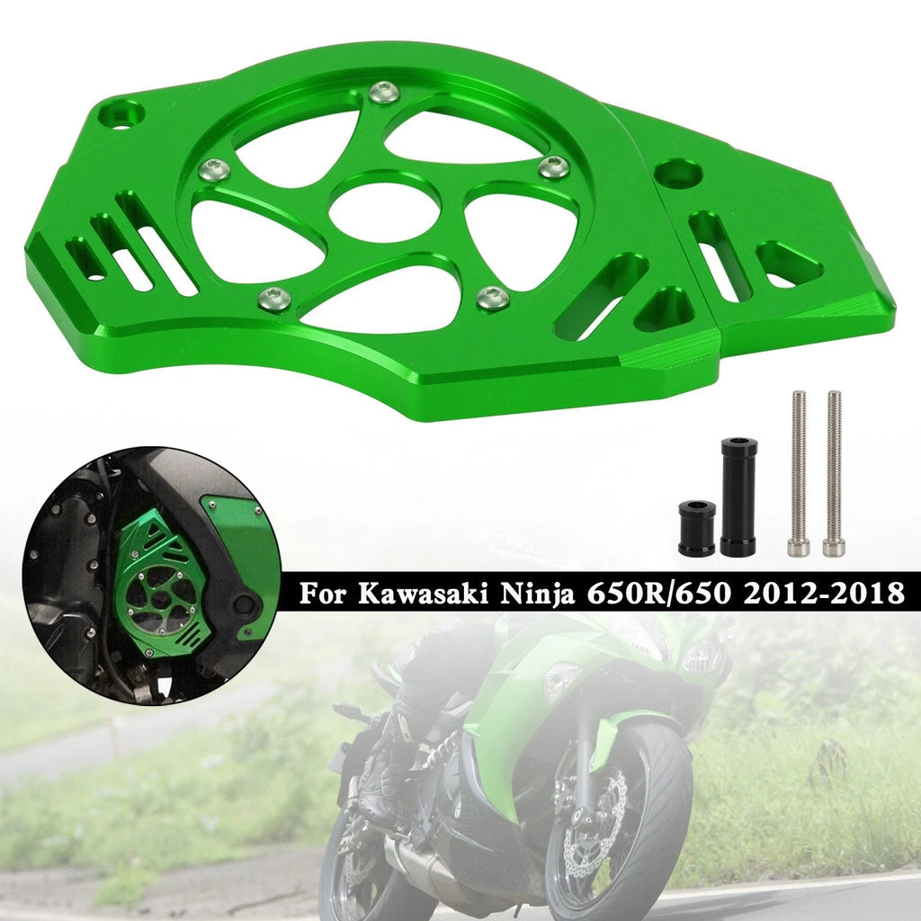 Sprocket Cover Chain Guard for Kawasaki Ninja Vulcan 650 (2012–2018) Green