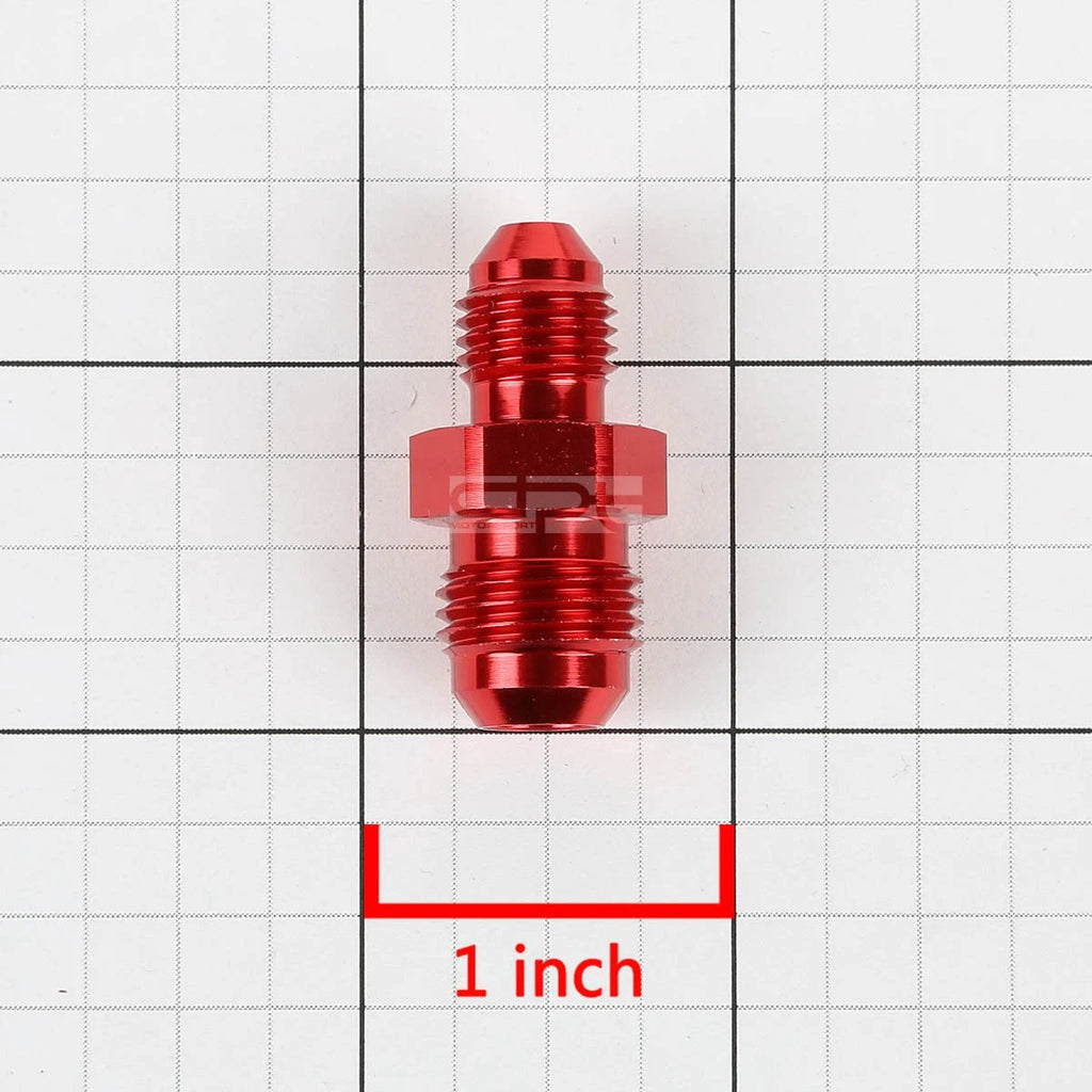 Red Aluminum 4AN to 6AN Reducer Union Fitting for Hose/Line