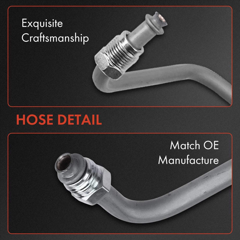 2X Power Steering Pressure & Return Line Hose for Chevy Express 2500 (2003â2023)