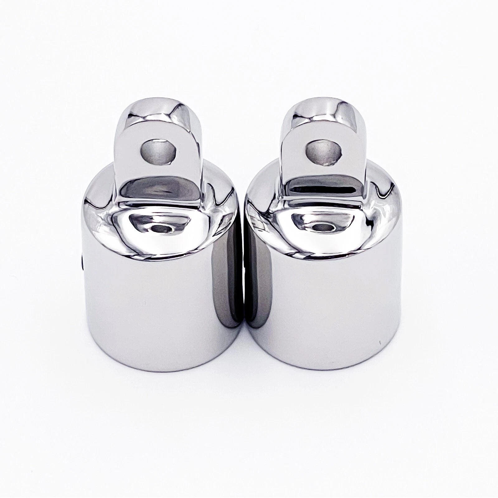 2 Pcs Bimini Top Eye End Cap for Marine Hardware (316 Stainless Steel)