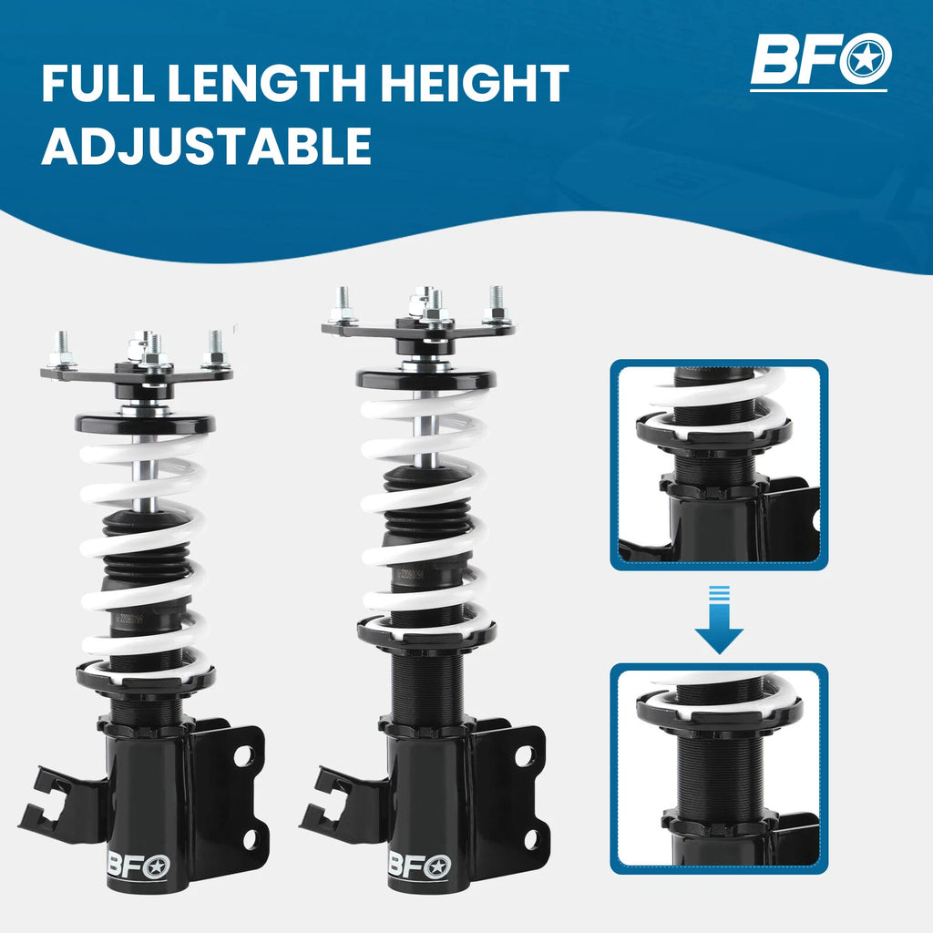 Set of 4 Coilovers Suspension Springs for Nissan 240SX S14 (1995–1998)