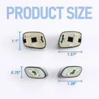 Set of 4 Steering Wheel Radio Volume Control Switches for GM Trucks