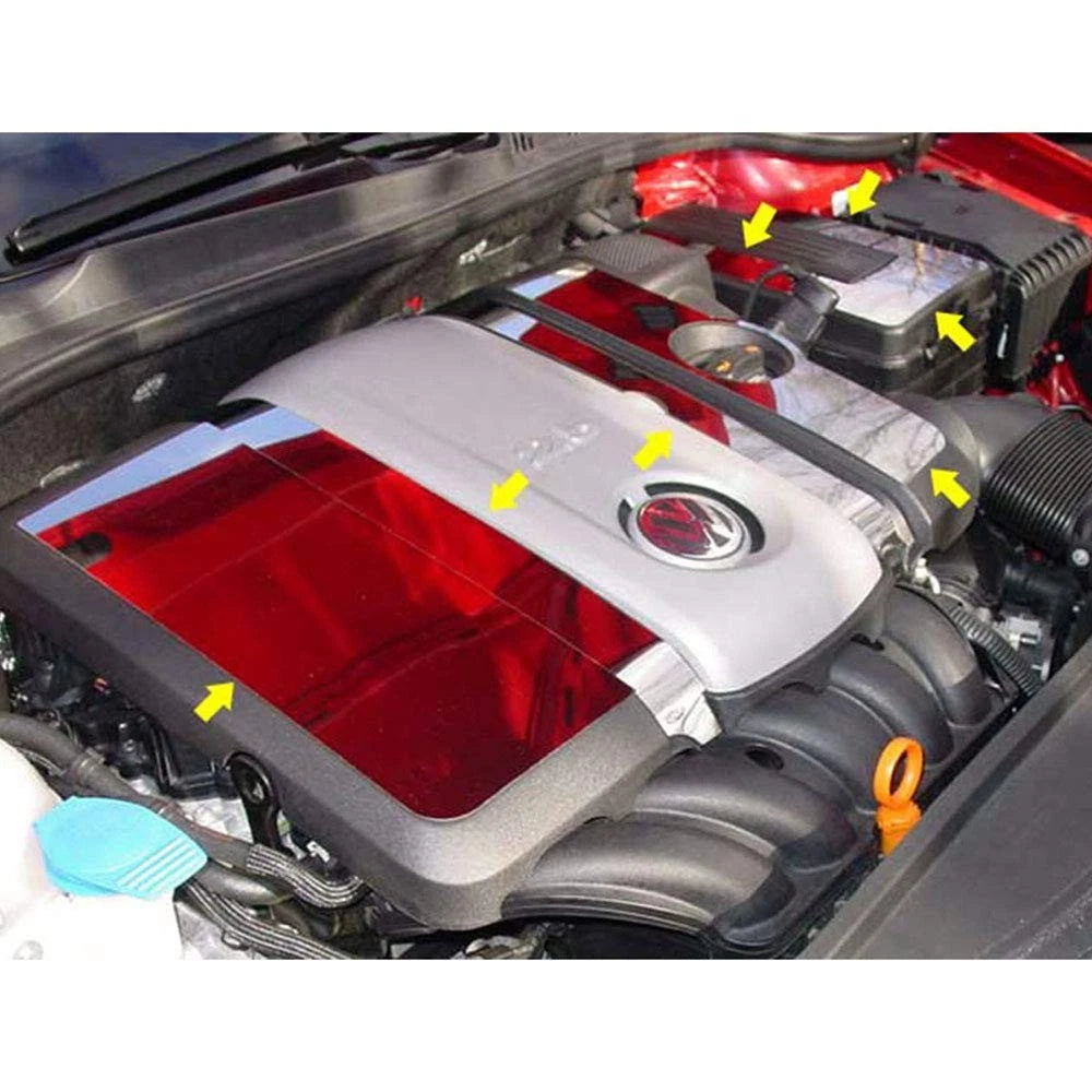 Luxury FX Chrome Engine Package 7pc for Volkswagen Golf GTI (2005–2010)