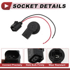 Set of 1 Turn Signal Light Socket Wiring for Volkswagen Passat (2010–2014) No.6R0953123A