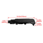 Fuel Gas Tank Skid Plate for Jeep Wrangler (2007–2018) 4-Door