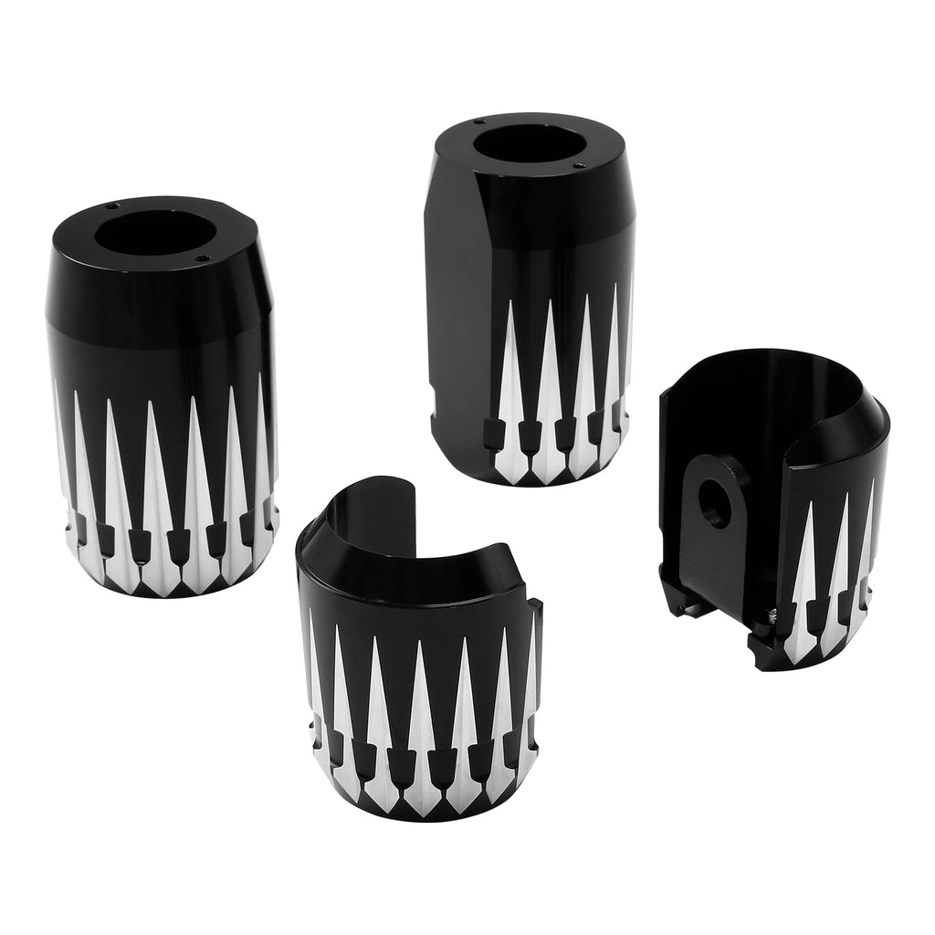 Front Fork Slider Covers for Harley Davidson Touring Electra Street Road (1984–2013)