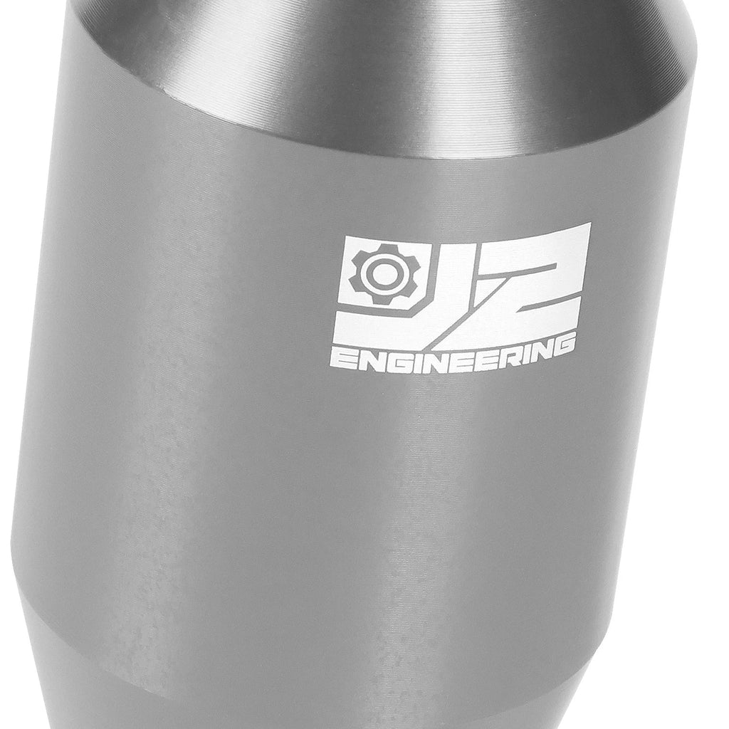 Shift Knob for Universal Fit (Aluminum, Silver, Thread Adapters)