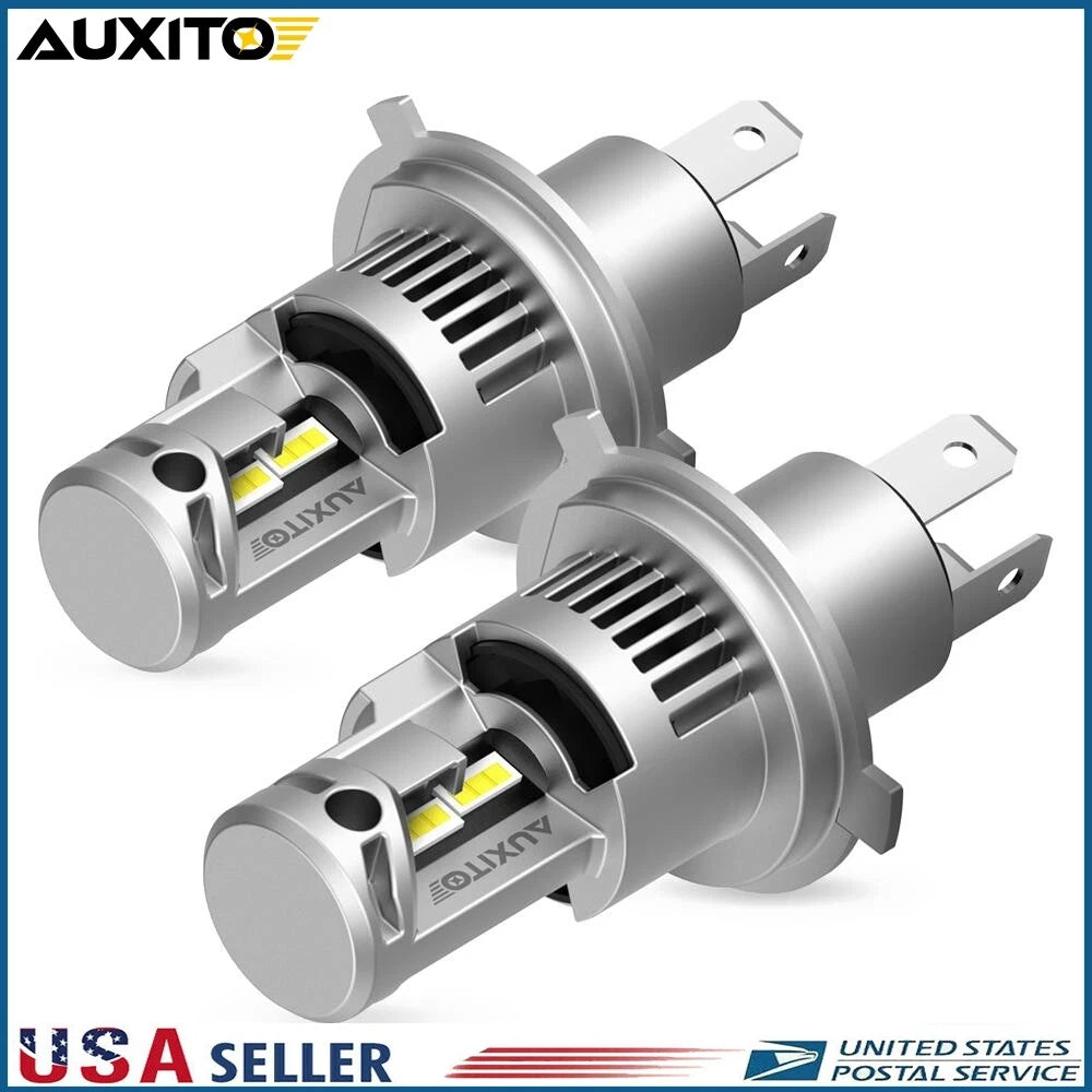 2X LED Headlight Bulbs for H4 9003 (CANBUS)