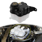 Coolant Radiator Reservoir Tank AG1Z8A080C with Cap for Ford Explorer (2016–2018)