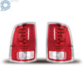 Set of 2 LED Rear Tail Lights for Ram 1500-3500 (2013–2018) Chrome Trim