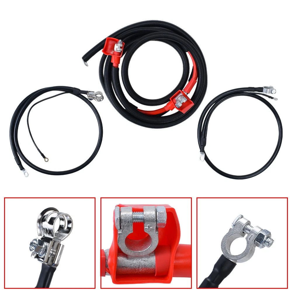 Powerstroke Battery Starter Cable Kit for Ford 7.3L (1994–1997)