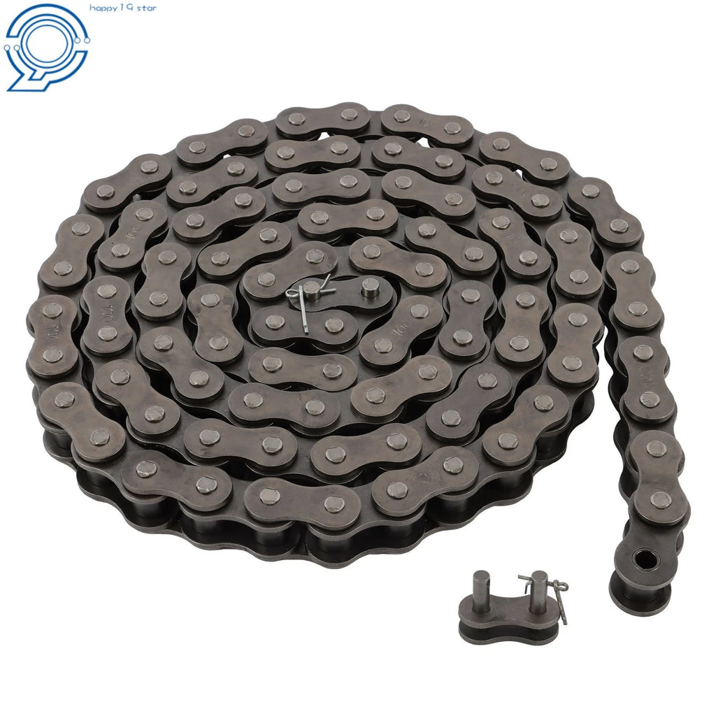 10 Feet Heavy Duty Roller Chain with 1 Connecting Link