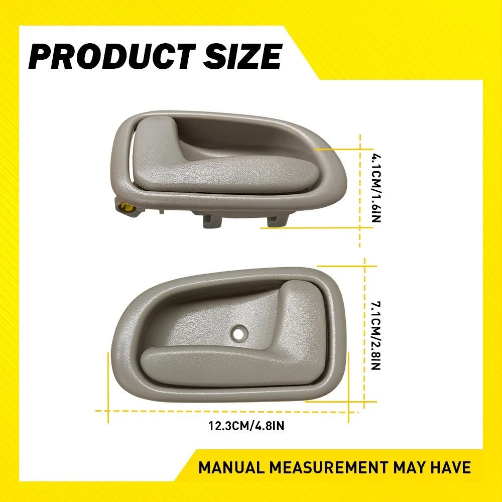OE Beige Interior Door Handle for Toyota Corolla (1993–1997) 4-20X