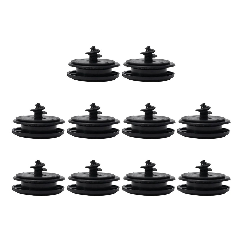 2 x Car Floor Mat Anti-Slip Clip Auto Carpet Fixing Grips Clamps Holders Black