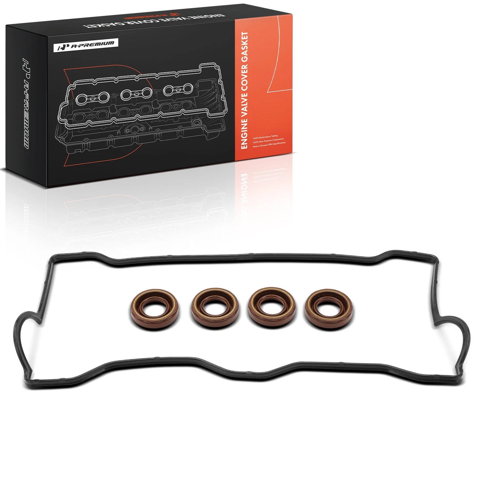 Engine Valve Cover Gasket Set for Toyota Corolla 1988-1992 (1990-1993 Celica)