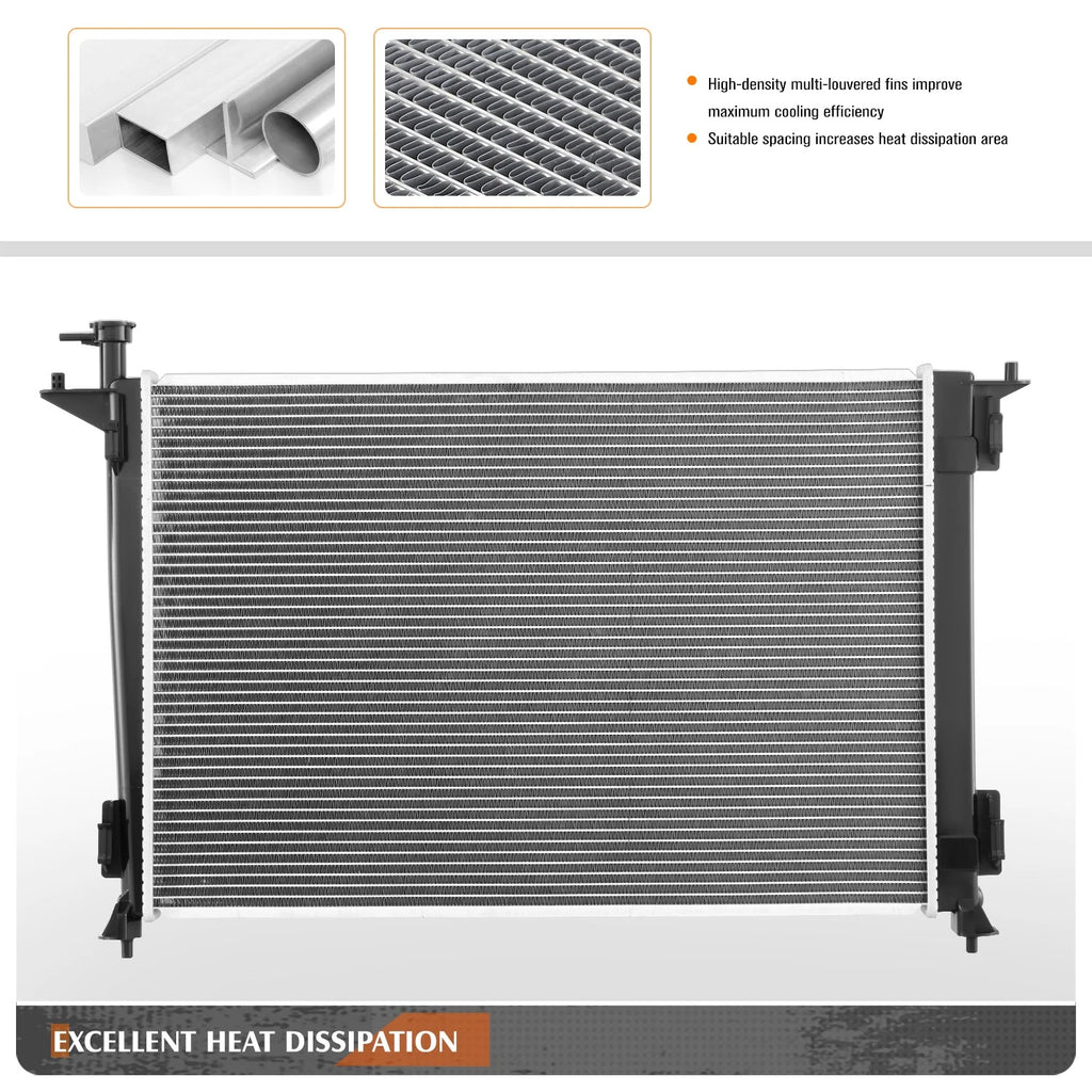 Full Aluminum Core Cooling Radiator for Kia Telluride (2020–2024) DPI-13863