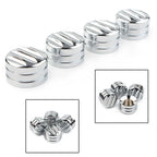 4 x Chrome Head Bolt Cover Caps for Harley Twin Cam (1999-2023)