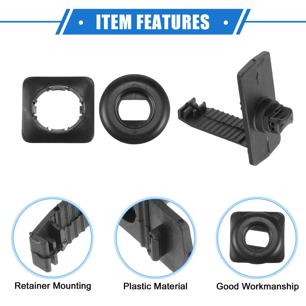 2 Kits Car Holder Retainer for Honda Acura (No. 83650TL2A01ZA/83651TL2A01ZA)