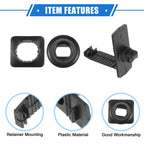 2 Kits Car Holder Retainer for Honda Acura (No. 83650TL2A01ZA/83651TL2A01ZA)