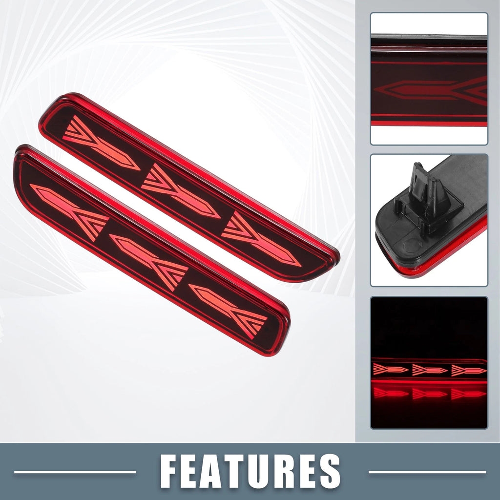 LED Rear Bumper Fog Brake Tail Light for Suzuki Ciaz (2014–2023)