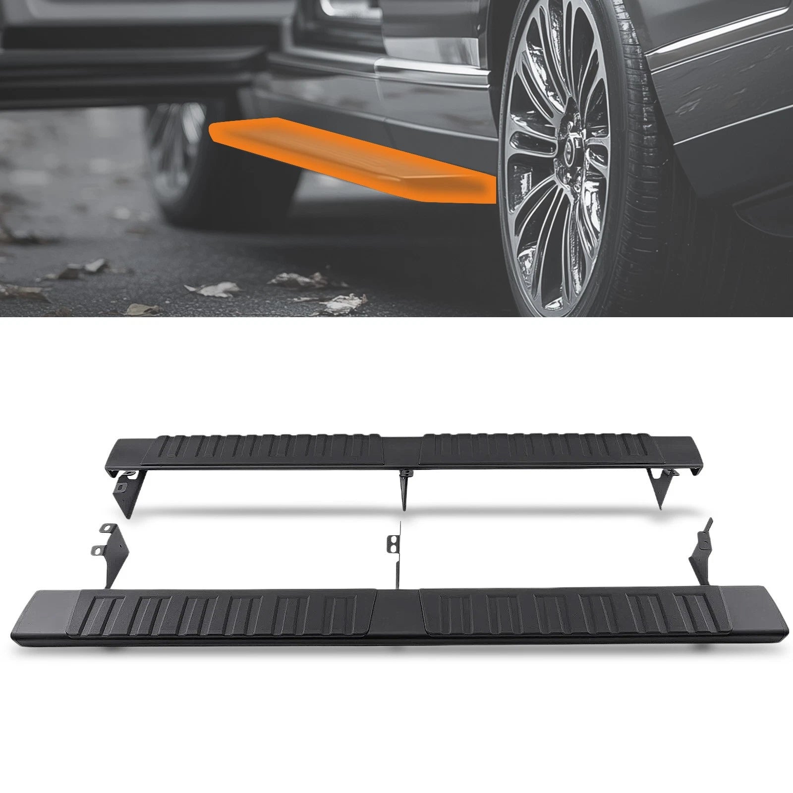 Non-Slip Running Board Side Steps for Toyota Tacoma (2005–2023)