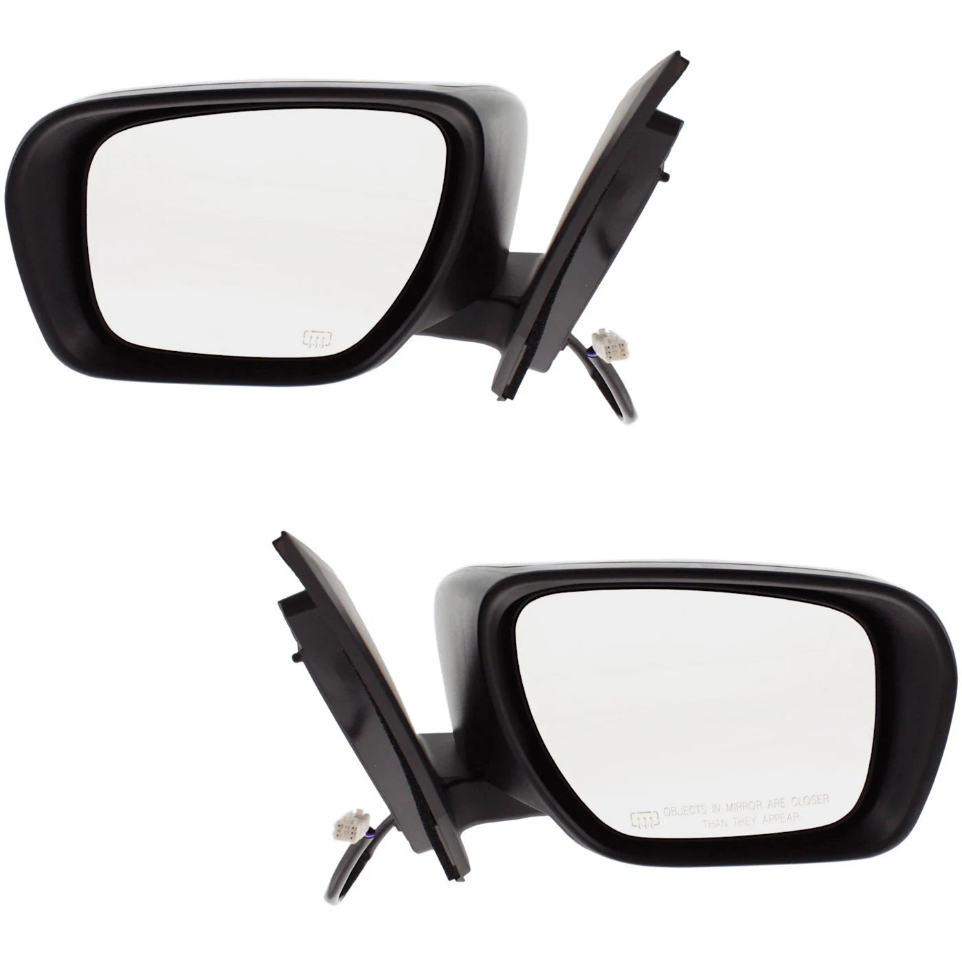 Set of 2 Heated Mirrors for Mazda CX-7